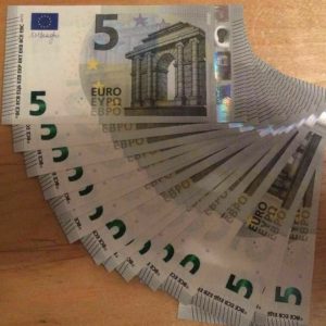 Buy Counterfeit 5 Euro Notes