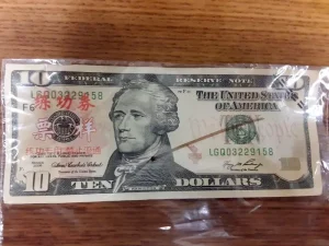 Buy counterfeit 10 USD Note